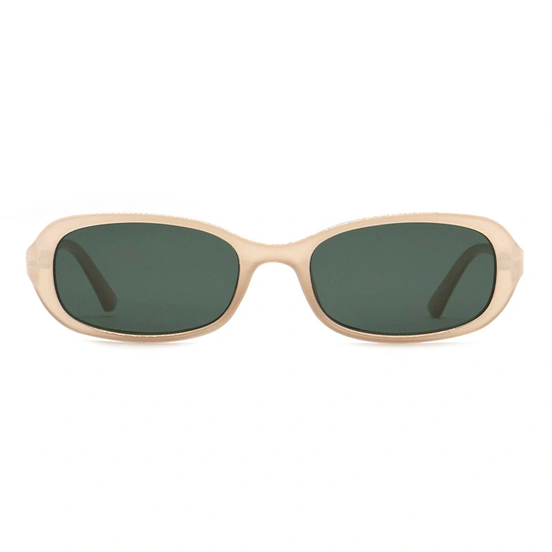 Slim Rectangle Polycarbonate Sunglasses HP251054 1