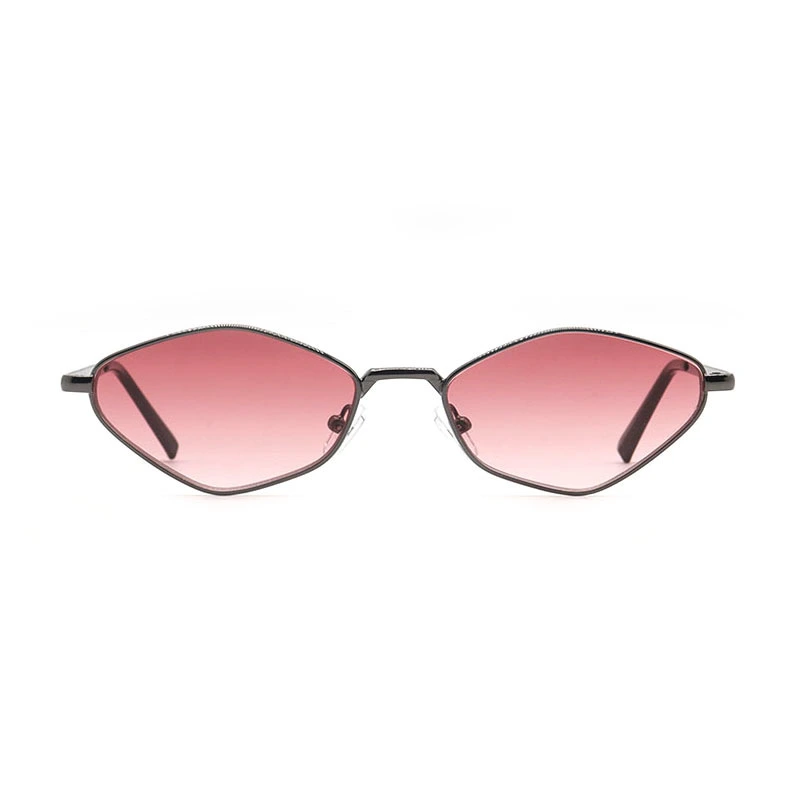 Geometric Frame Eyewear Metal Sunglasses HM25726 1