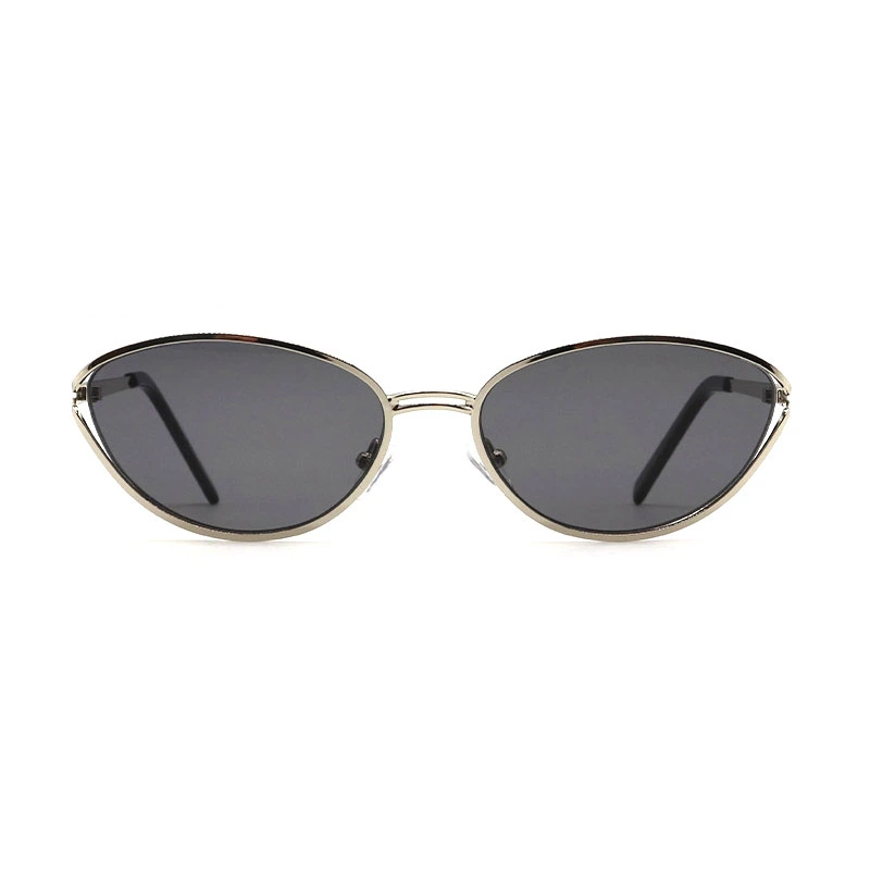 Custom Oval Retro Vintage Metal Sunglasses HM25602 1