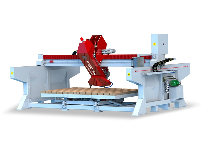 Sierra para puentes de granito con paredes de acero súper resistentes XZQQ625A 1