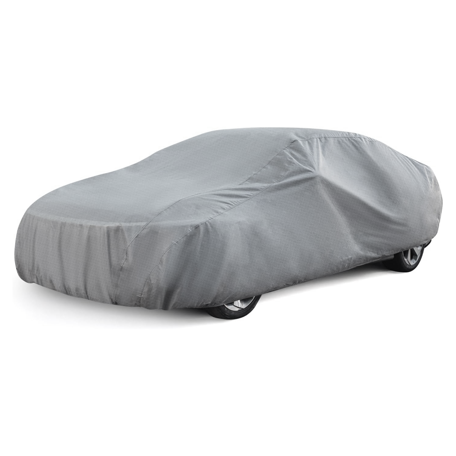 Housse de voiture, protection auto respirante et anti-poussière en polypropylène, imperméable et protection UV, housse de véhicule toutes saisons 1