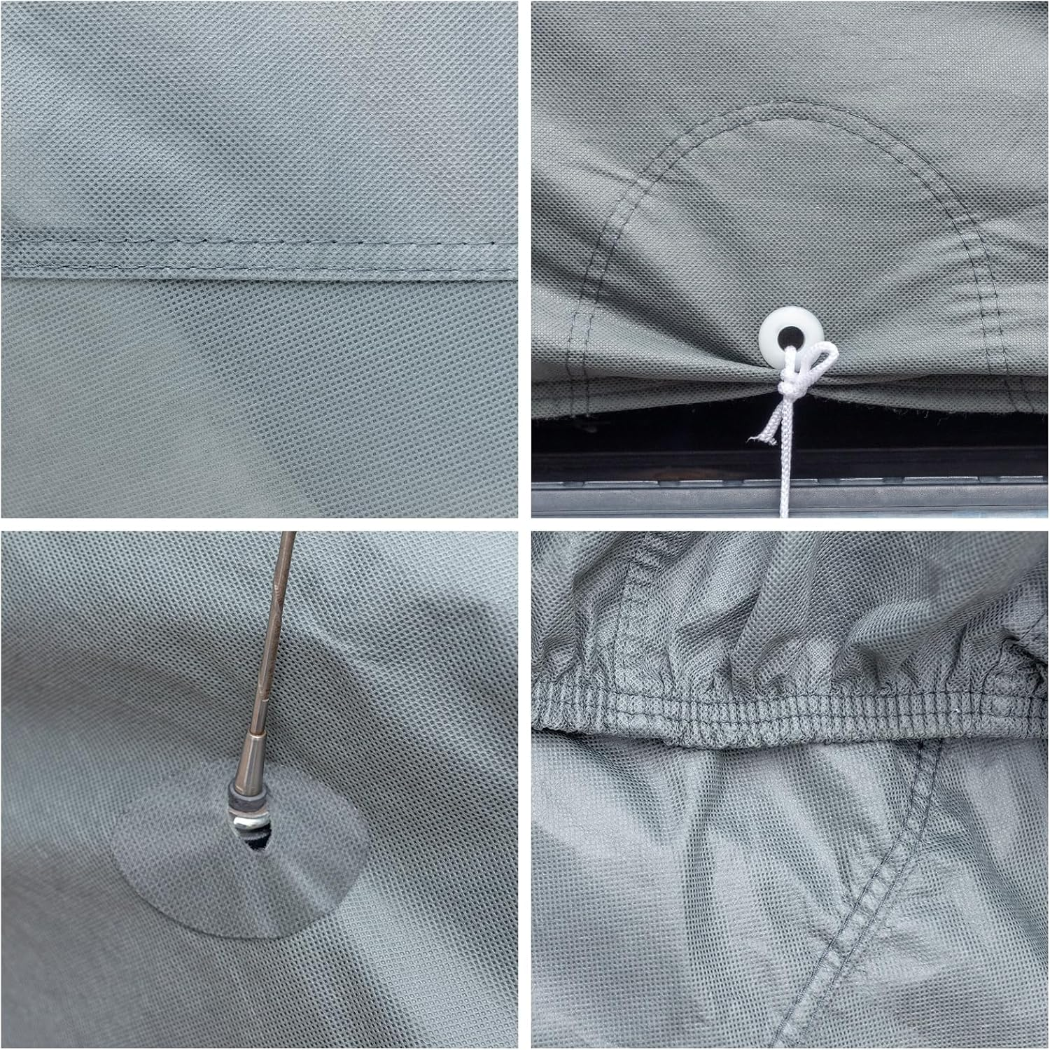 Housse de voiture, protection auto respirante et anti-poussière en polypropylène, imperméable et protection UV, housse de véhicule toutes saisons 2