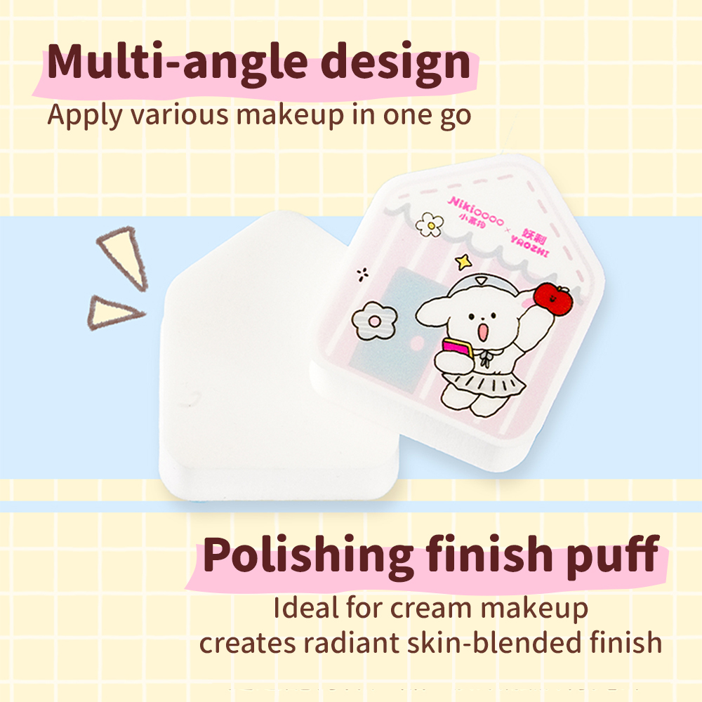 YAOZHI x Nikioooo Co-Branded Gift Set | Star Pimple Patches & Marshmallow Makeup Puffs 7