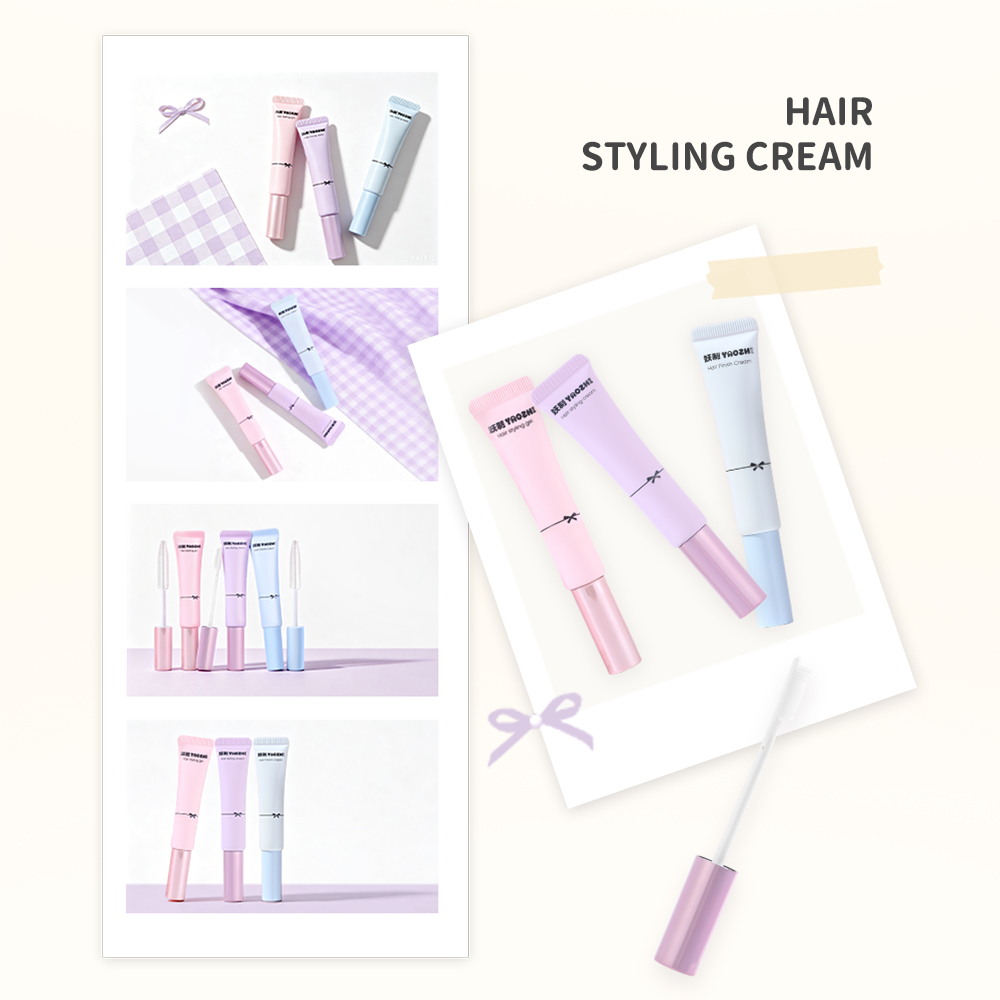 YAOZHI Hair Styling Gel for Women - Anti-Frizz Bangs & Stray Hair Finishing Gel 5