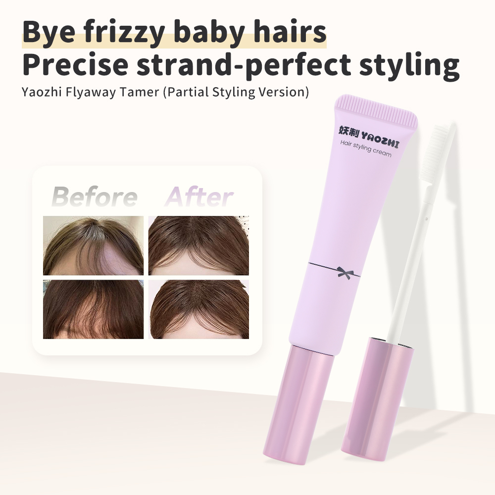 YAOZHI Hair Styling Gel for Women - Anti-Frizz Bangs & Stray Hair Finishing Gel 8
