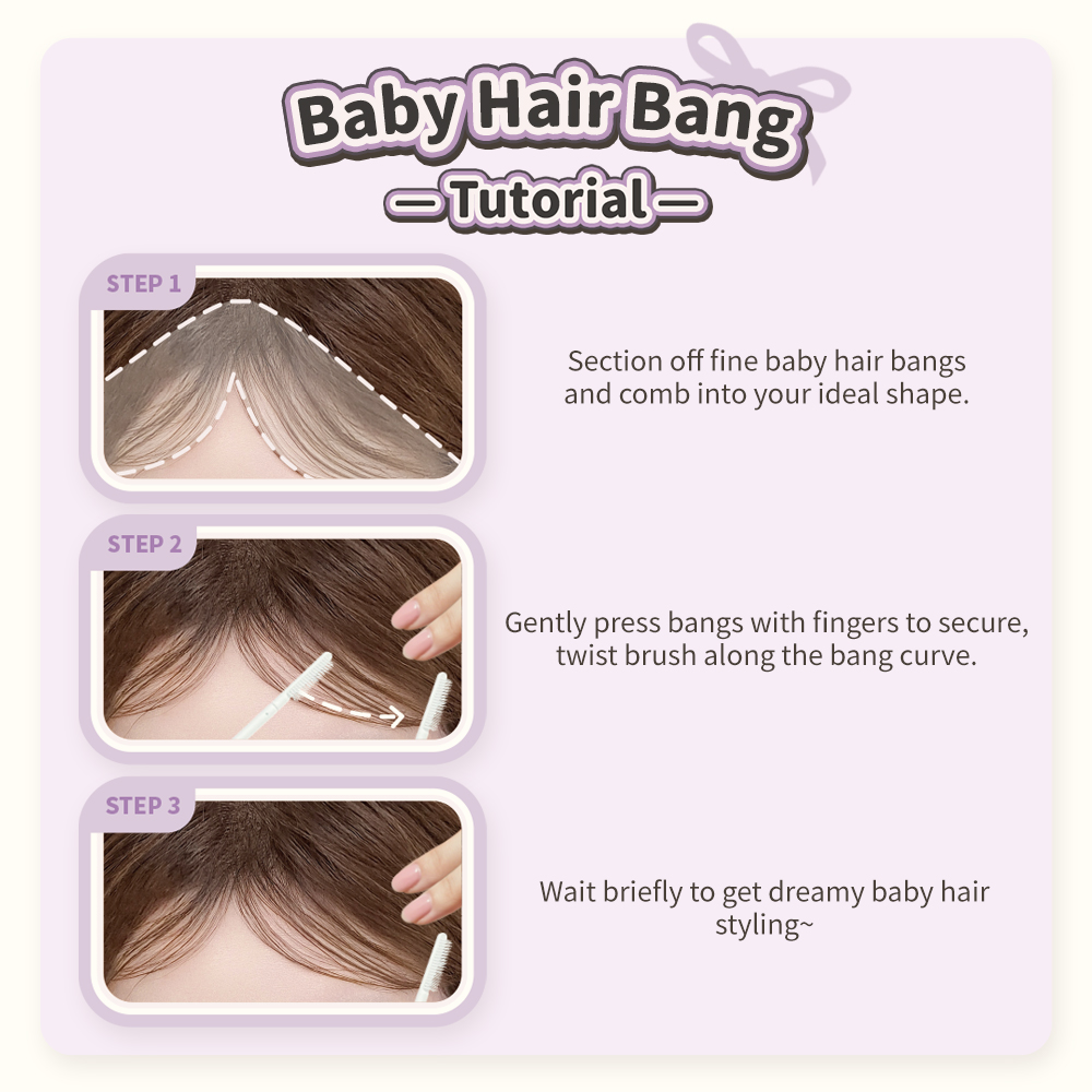 YAOZHI Hair Styling Gel for Women - Anti-Frizz Bangs & Stray Hair Finishing Gel 11