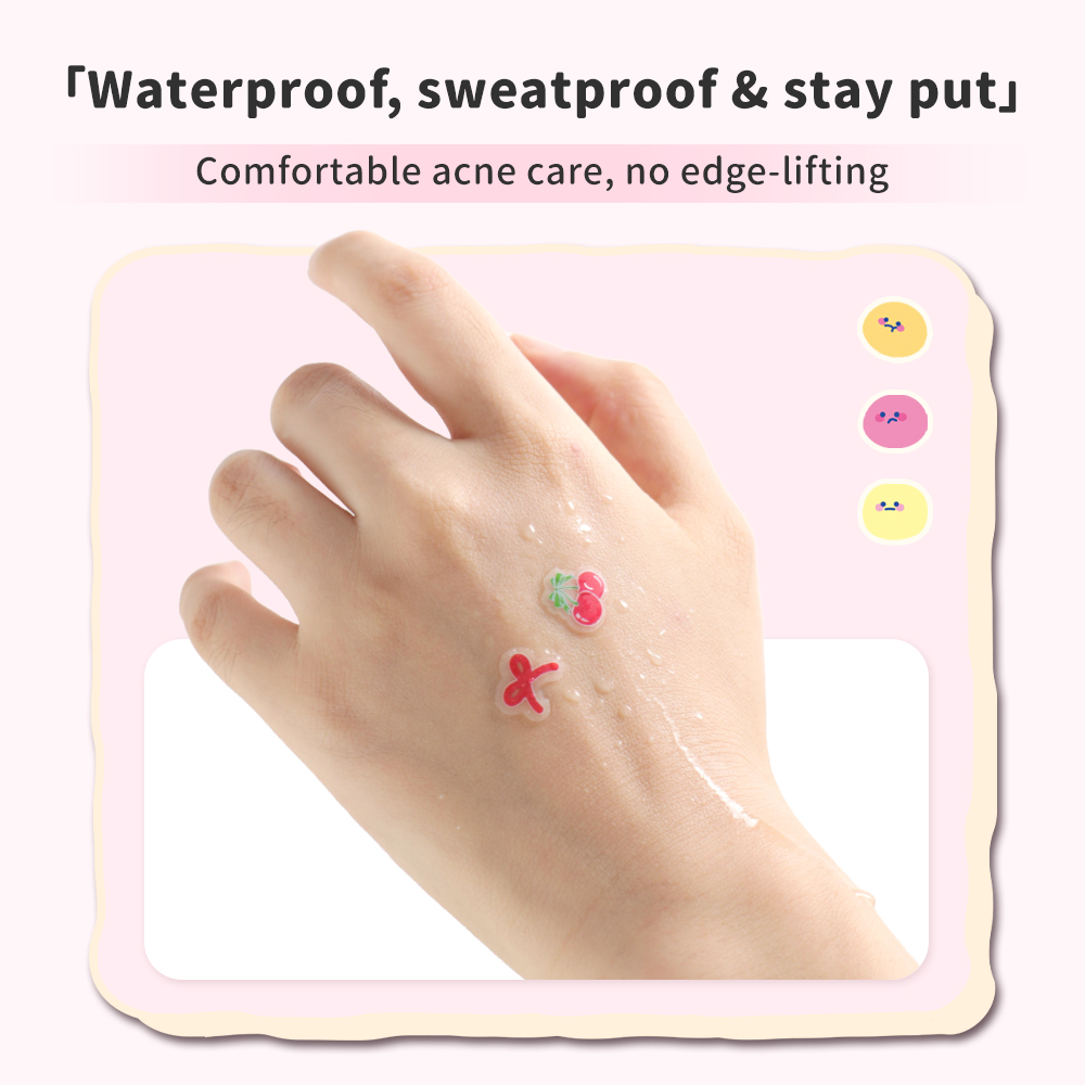 YAOZHI Magic Glow Salicylic Acid Pimple Spot Stickers - Hydrocolloid & Invisible Patches 8