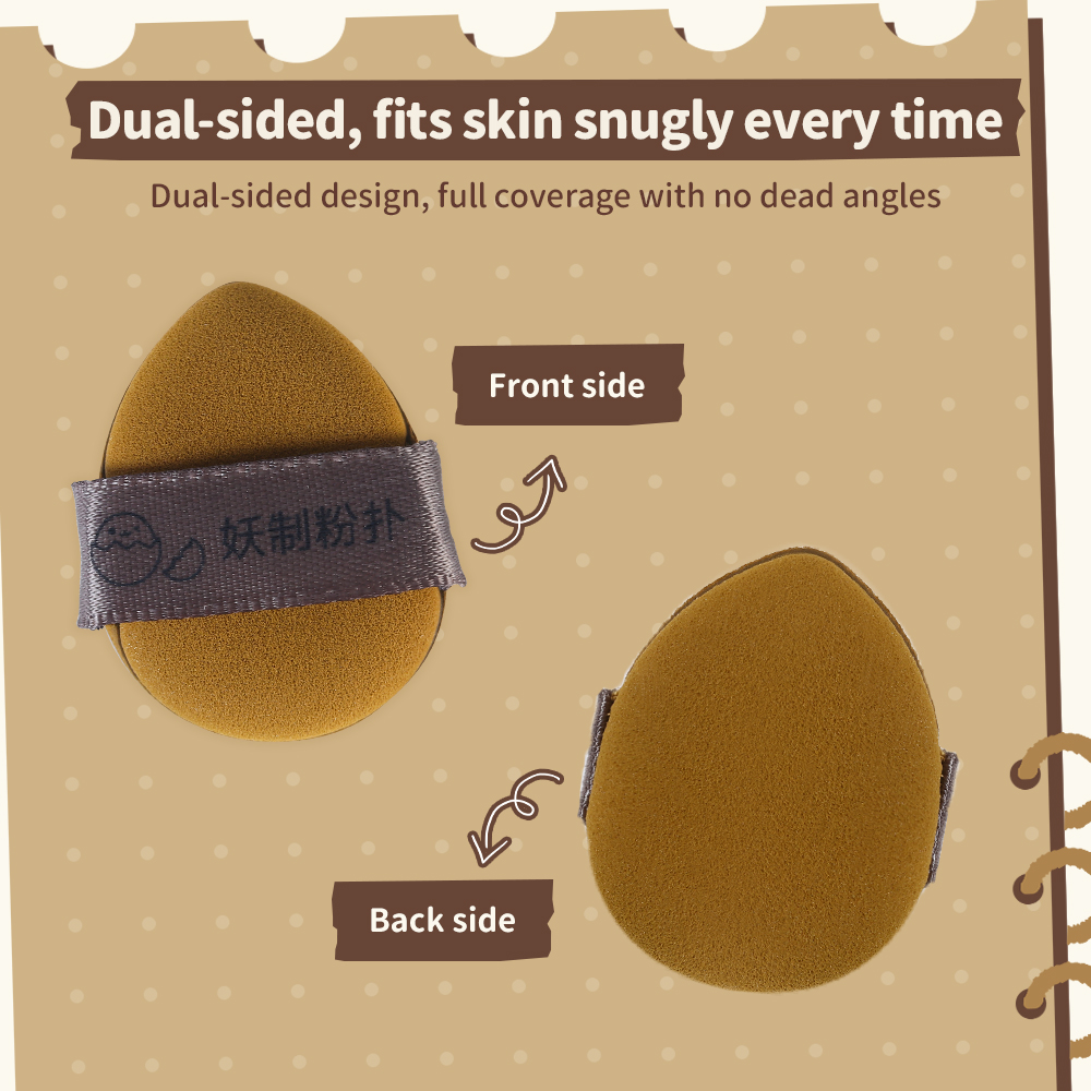 YAOZHI Mini Series Makeup Puff For Blush, Concealer, Contouring 8