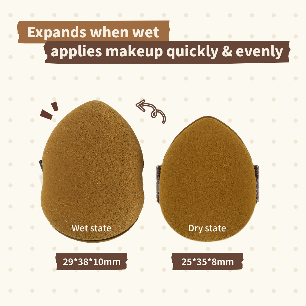 YAOZHI Mini Series Makeup Puff For Blush, Concealer, Contouring 10
