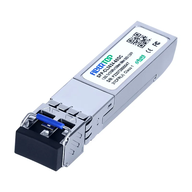 1.25G CSFP BIDI 60km 송신 1310nm/수신 1550nm 트랜시버 1