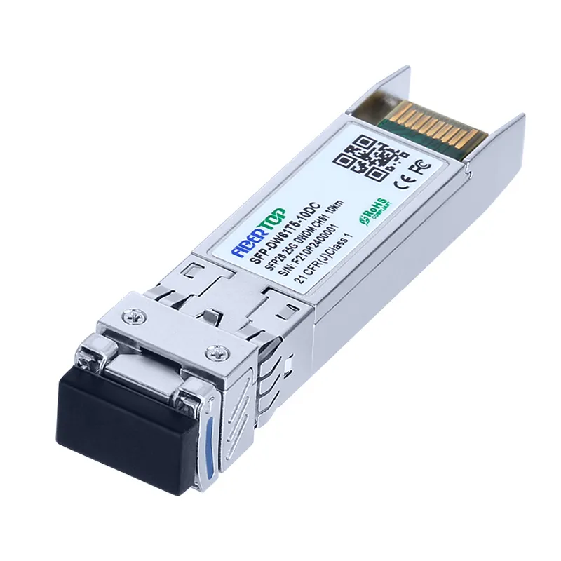 Transceptor 25GBASE-LR SFP28 25G DWDM de 10 km, CH18 a CH61 1