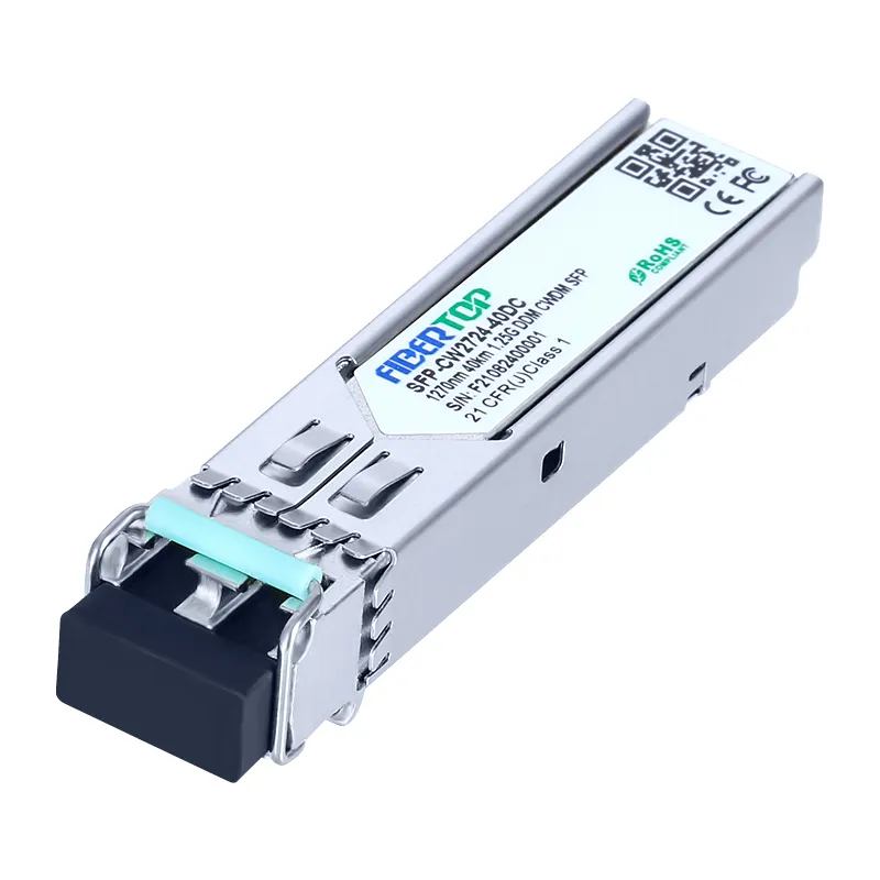 1.25G SFP CWDM BIDI 40km 1270nm~1610nm Transceiver 1