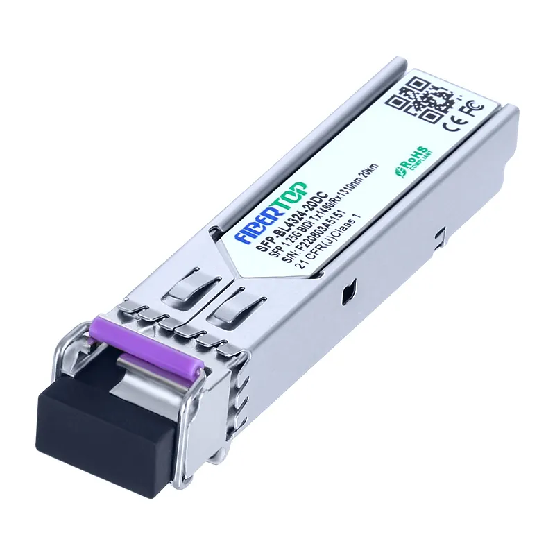 HPE Aruba® SFP 1000BASE BIDI 20km Tx1490nm/Rx1310nm Transceiver 1