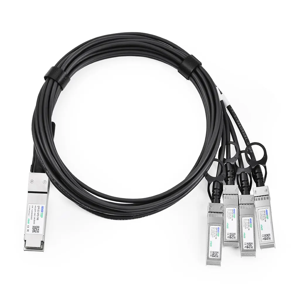 40G QSFP+ to 4x 10G SFP+ 1~5m DAC Cable 1