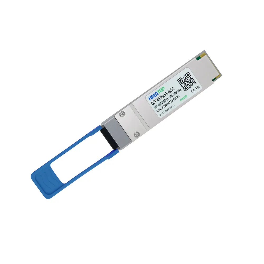 QSFP28 100G BIDI 40km 1309nm/1304nm Transceiver 1