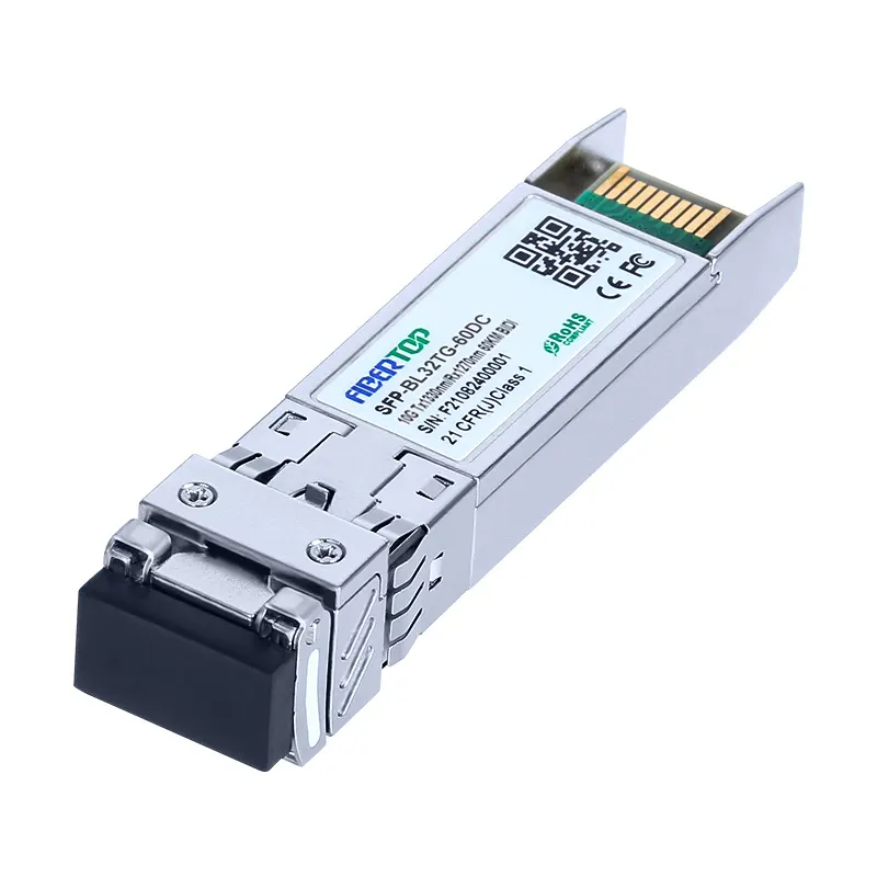 시스코 SFP+ 10G BIDI 60km 송신 1330nm/수신 1270nm 산업용 트랜시버 1