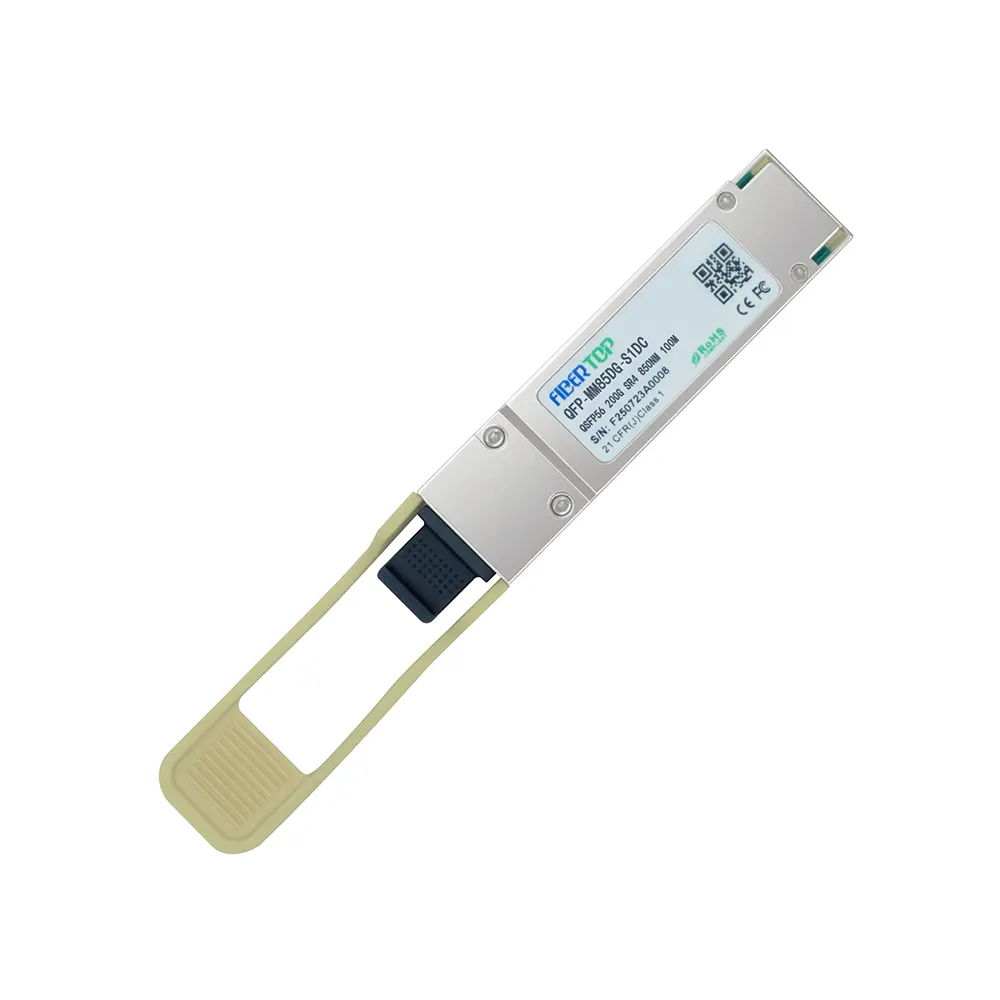 Transceptor Mellanox 200GBASE-SR4 QSFP56 de 200G y 100 m 1