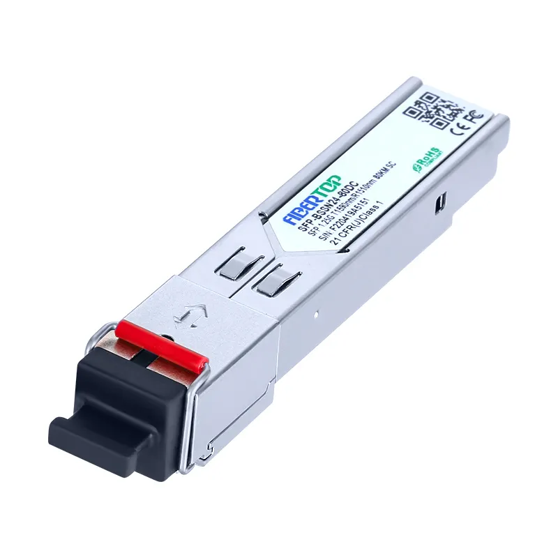 Модуль трансивера 1.25G SFP BIDI 1000BASE-BX 80 км SC Tx1590nm/Rx1510nm 1