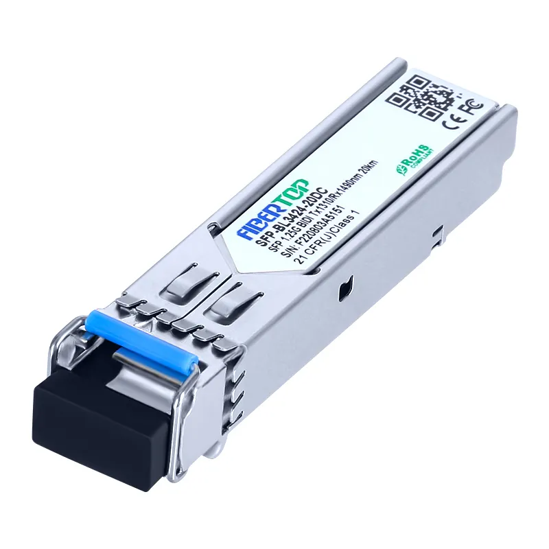 HPE Aruba® SFP 1.25G BIDI 20km Tx1310nm/Rx1490nm Transceiver 1