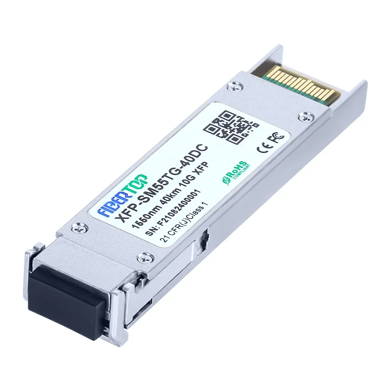 Модуль приемопередатчика FIBERTOP 10G ER XFP SMF 1550 нм 40 км LC DOM 1