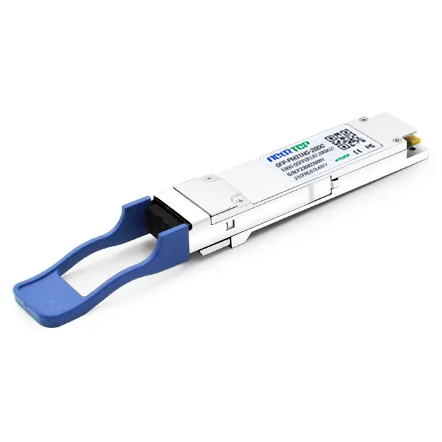 FIBERTOP 100G PAM4 LR1 QSFP28 SMF 1310nm 20km LC DOM Transceiver Module 1