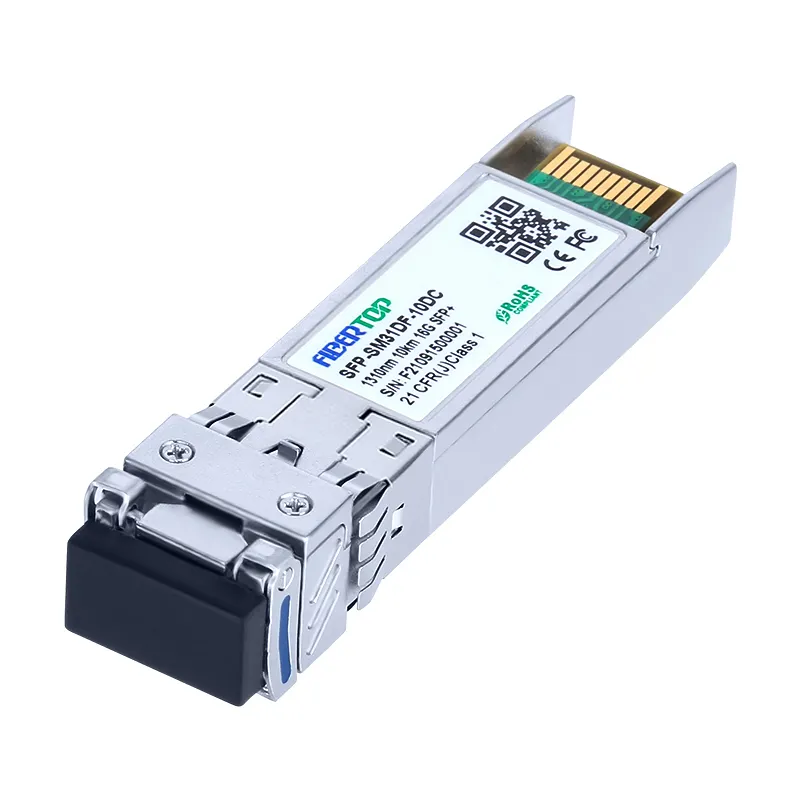 Transceptor Fibre Channel de 16G SFP+ compatible con Brocade® y 10 km 1