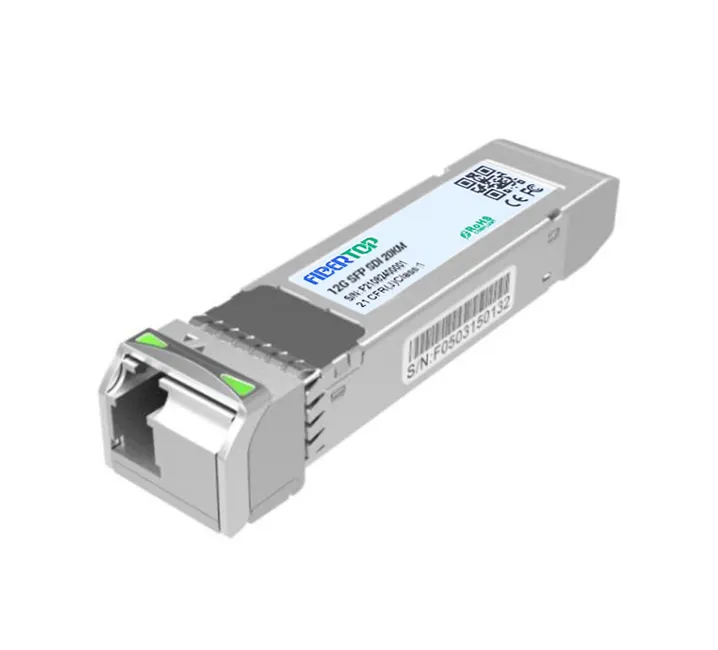 Transceptor de vídeo SFP BIDI de 12 Gbps y 20 km 1