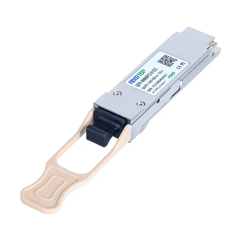 Módulo transceptor FIBERTOP 40G SR QSFP+ MMF 850nm 100m MPO DOM 1