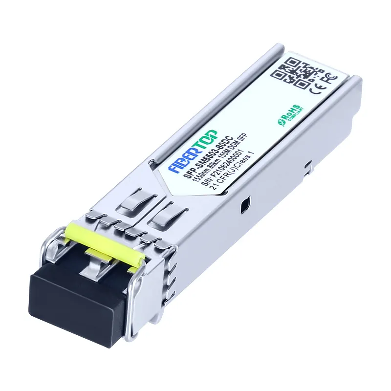 155M SFP 80km 1550nm LC 송수신 모듈 1