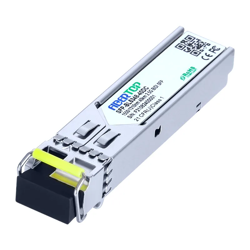 2.5G SFP ER BIDI 40km 송신 1550nm/수신 1310nm 트랜시버 1