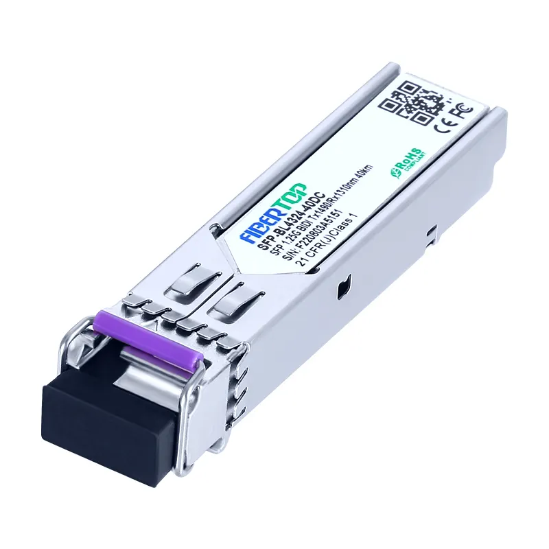 Модуль приемопередатчика 1.25G SFP BIDI 1000BASE 40 км Tx1490nm/Rx1310nm 1