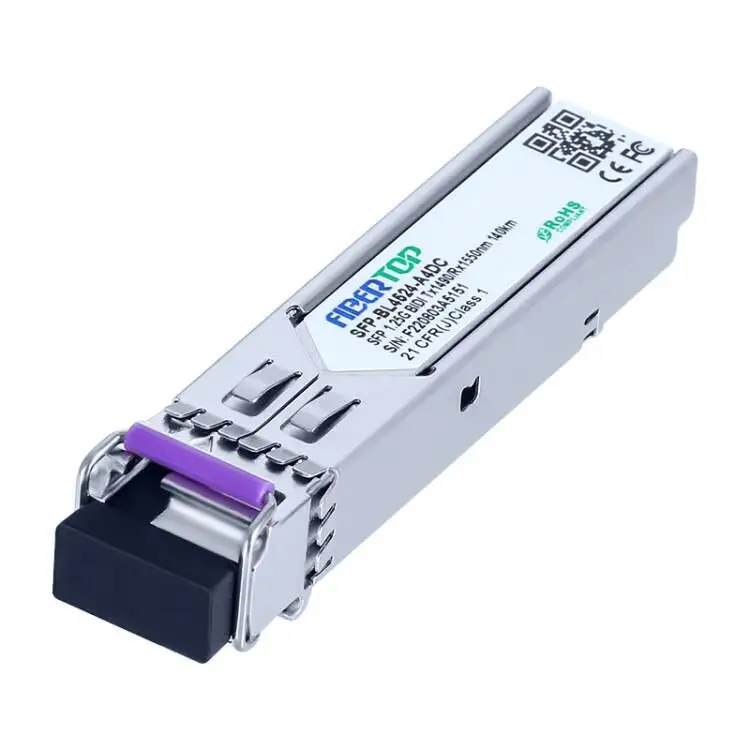 Трансивер SFP 1000BASE 1.25G BIDI 140 км Tx1490nm/Rx1550nm 1