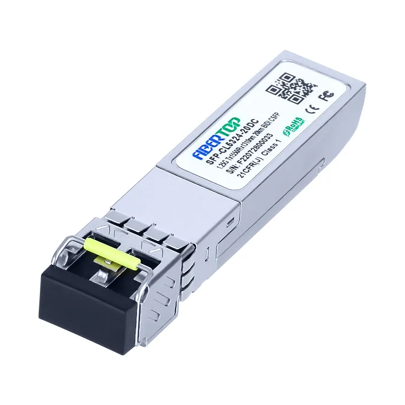 1.25G CSFP BIDI 20km 송신 1550nm/수신 1310nm 트랜시버 1