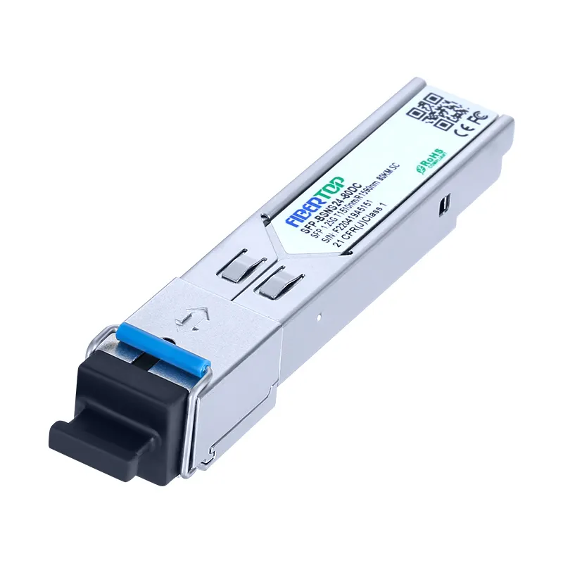 Модуль трансивера 1.25G SFP BIDI 1000BASE-BX 80 км SC Tx1510nm/Rx1590nm 1