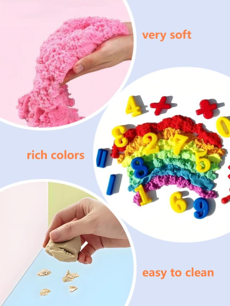 Customized1kg rabbit plastic box toy set with molds play magic sand Manufacturer | IBIZA 17
