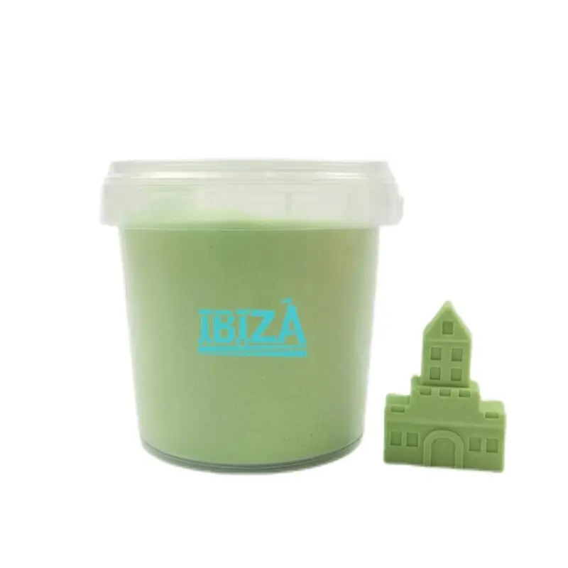 IBIZA - magic sand green color sensory sand wholesale educational toys 1