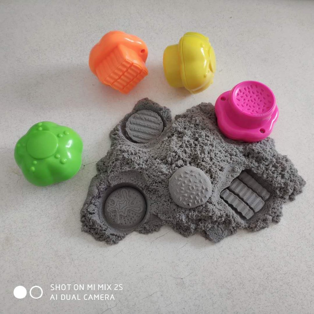 IBIZA - IBIZA Space Magic Sand Cement Color DIY Play for Kids 22