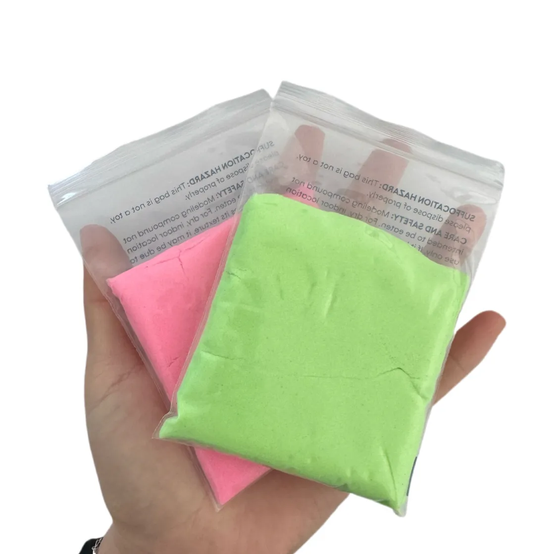 100g Magic sand Green color Manufacturer Wholesale dealer toy sand 1
