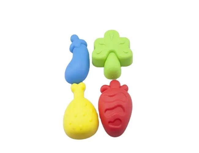 IBIZA - Magic sand tools modelling sand moulds Vegetables molds 4pcs PRODUCTS 1