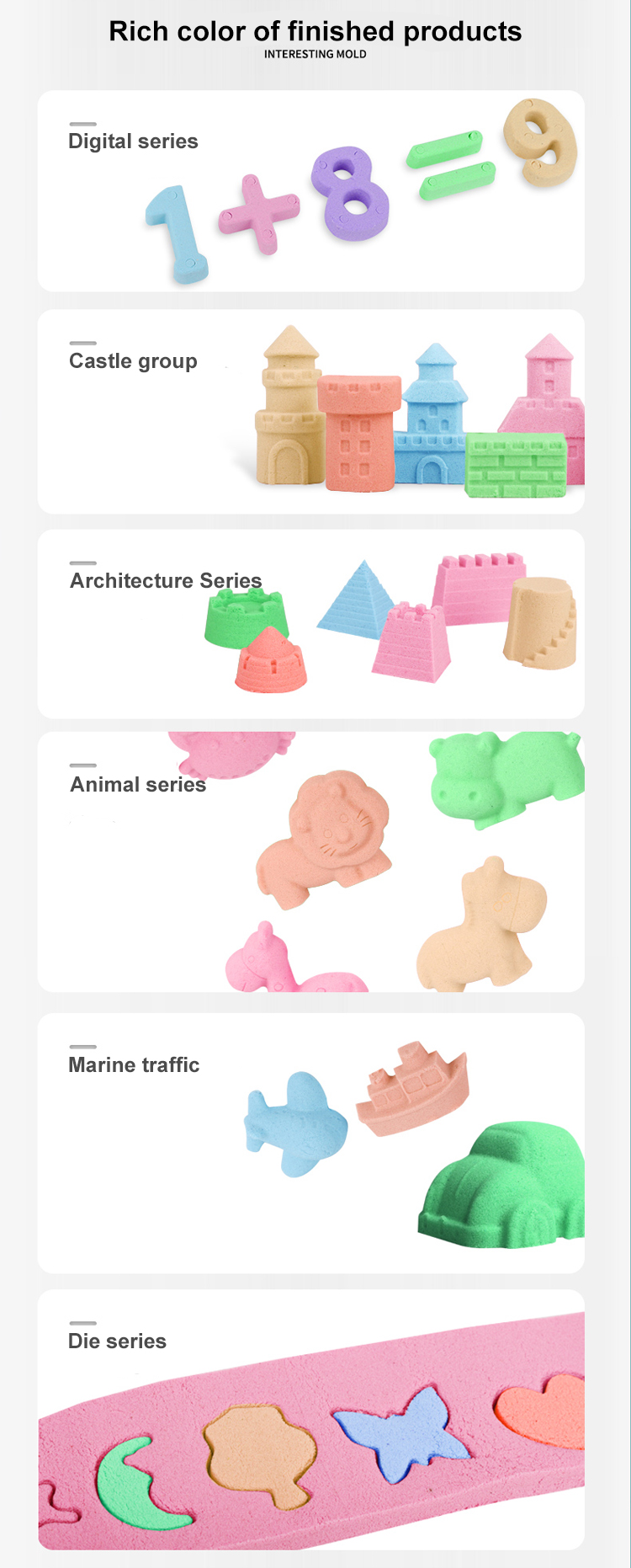 IBIZA - 2020 Magic Sand Indoor Toy easy to mold PRODUCTS 10
