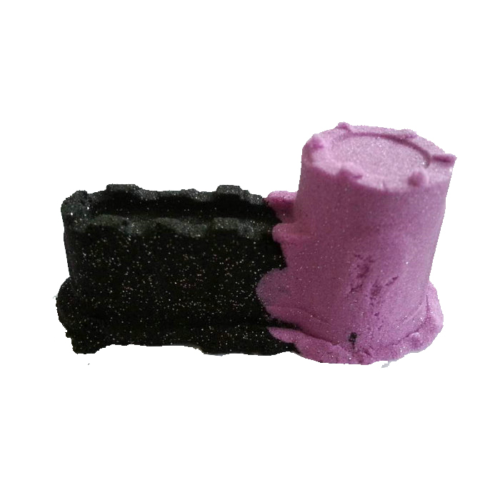 IBIZA - black shining shimmer twinkle blink beach sand play sand magic modeling sand toys PRODUCTS 8