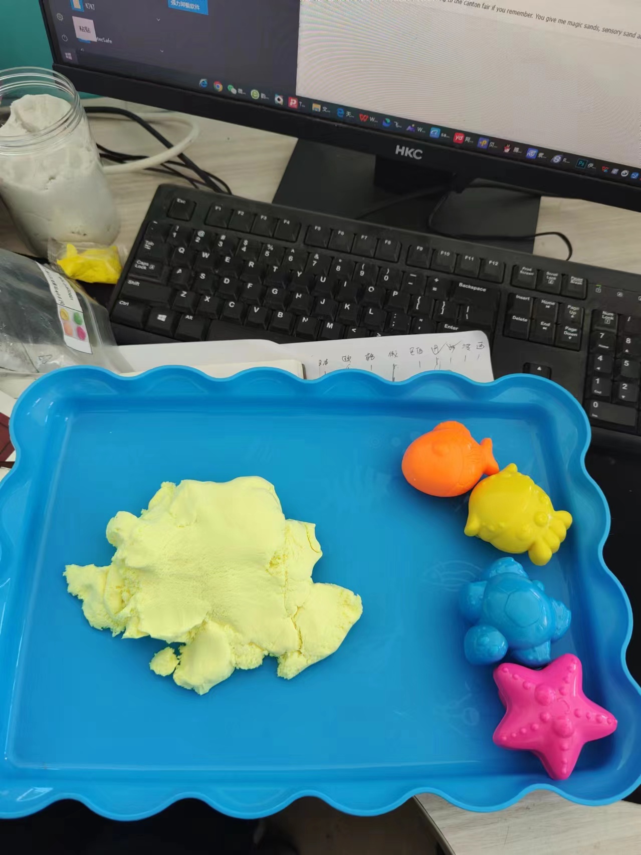 New product    Never dry clay-IBIZA 10