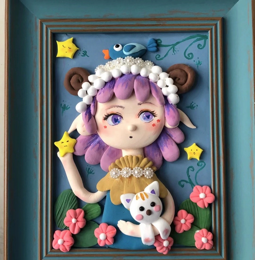 Customized air dry clay picture manufacturers From China | IBIZA 11