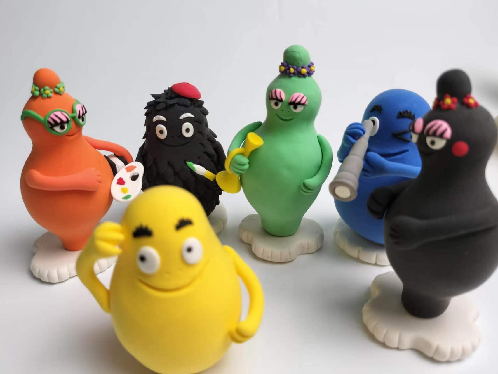 supplier light clay for funny Clay figure 9