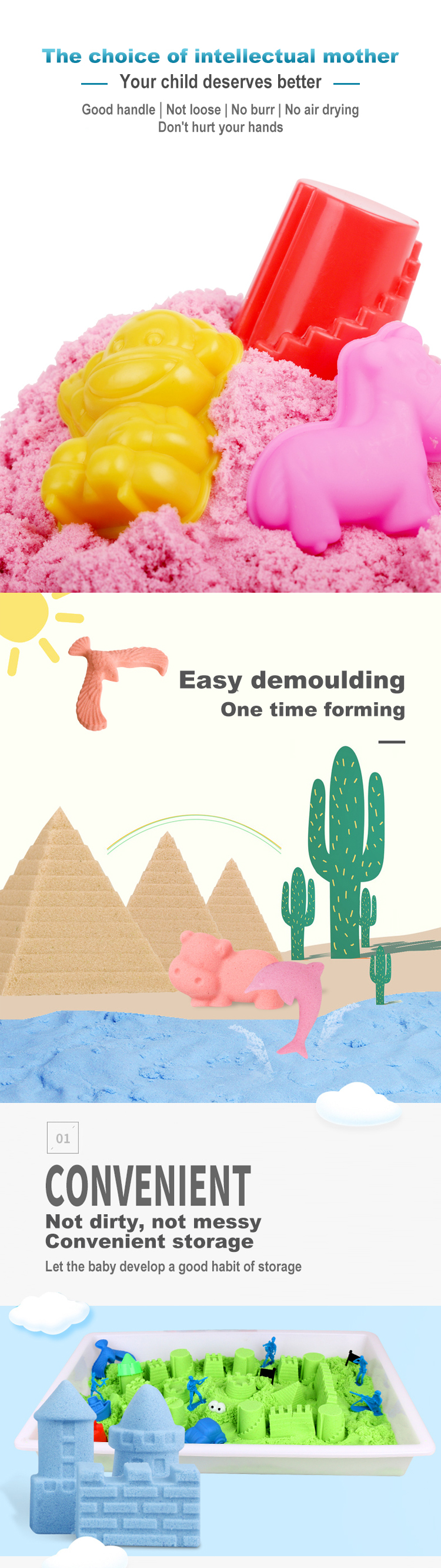IBIZA - Soft and never hurts hand magical sand toys Wholesale toy suppliers magic sand funsand bulk PRODUCTS 11
