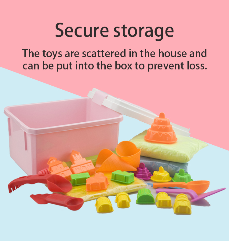 IBIZA - Popular colorful children's magic sand toy set PRODUCTS 21