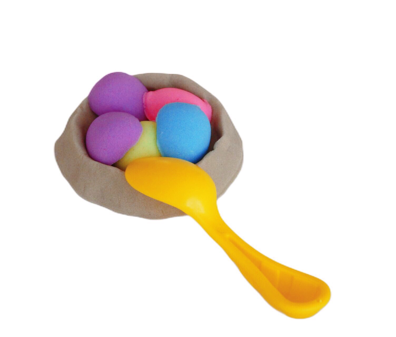 IBIZA - DIY Colorful Magic Sand Toy pink green yellow blue natural colors Play model sand PRODUCTS 10