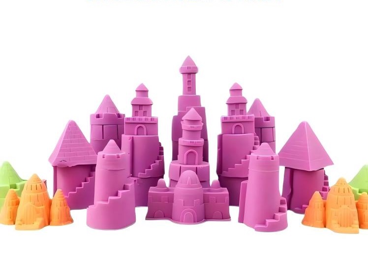 What are the precautions for children playing with sensory magic sand? | IBIZA 1