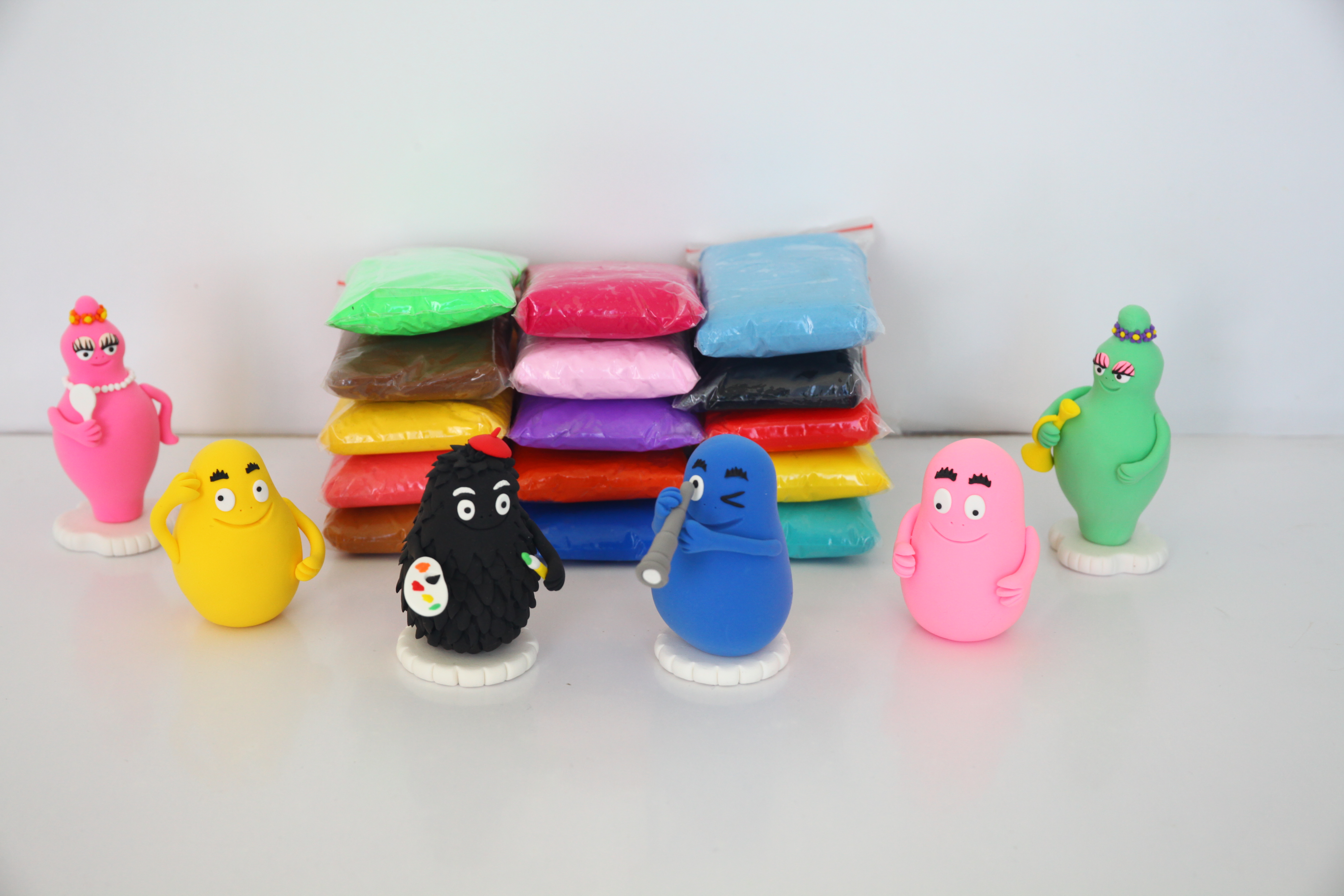 High Quality 12/24/36 Color Light Soft Clay DIY Toys Children Educational Air Dry Polymer 3