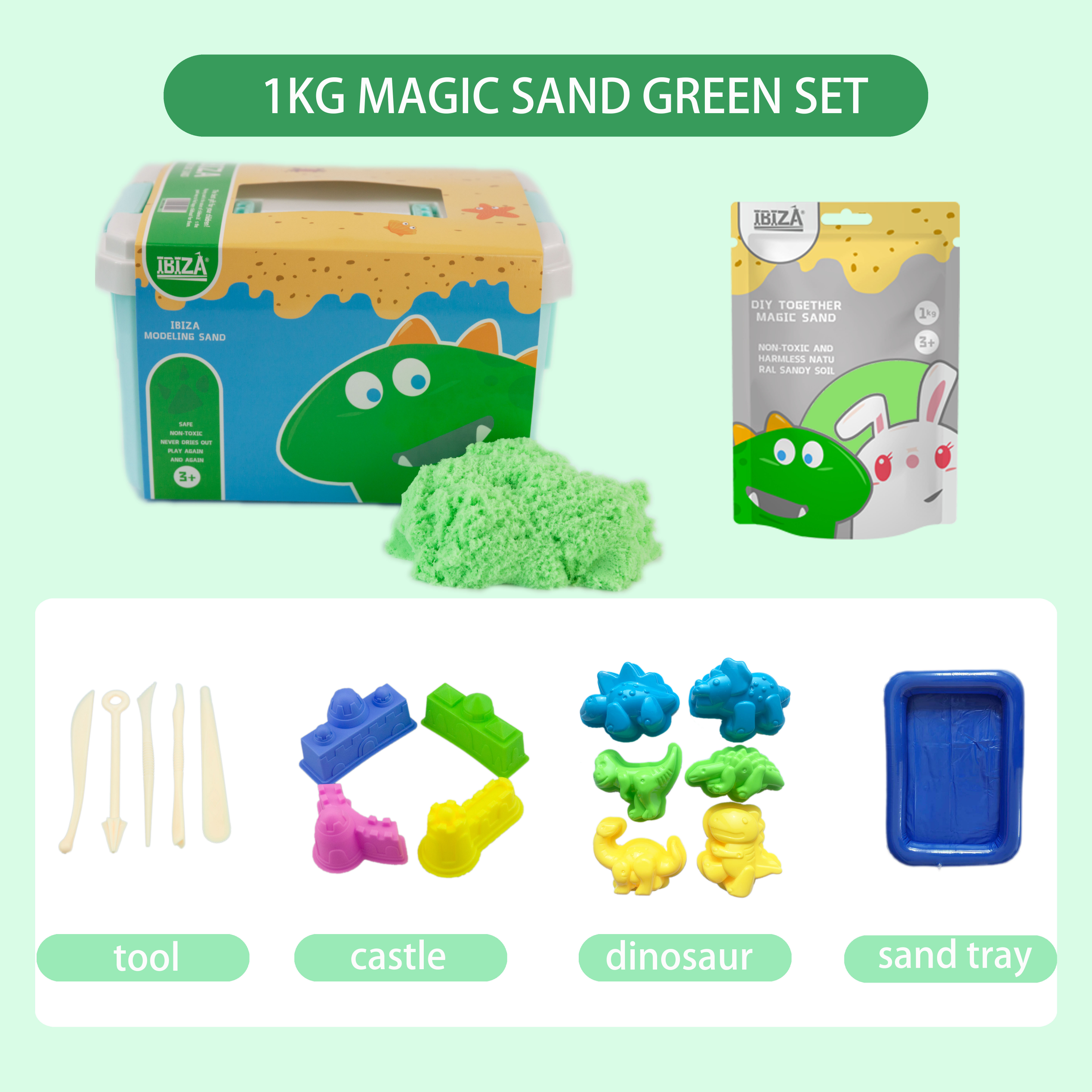What is the magic sand packing like? | IBIZA 8